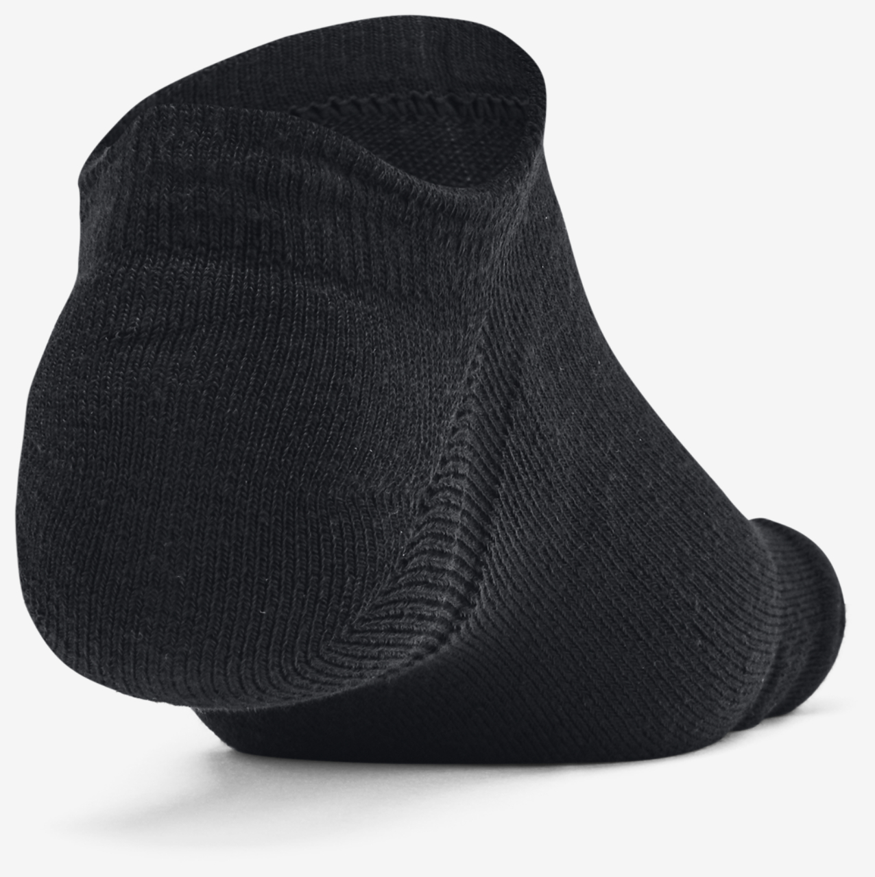 Under Armour Essential Cushion 6 Pack No Show Socks Image 4 of 4. Tap to open photo gallery.