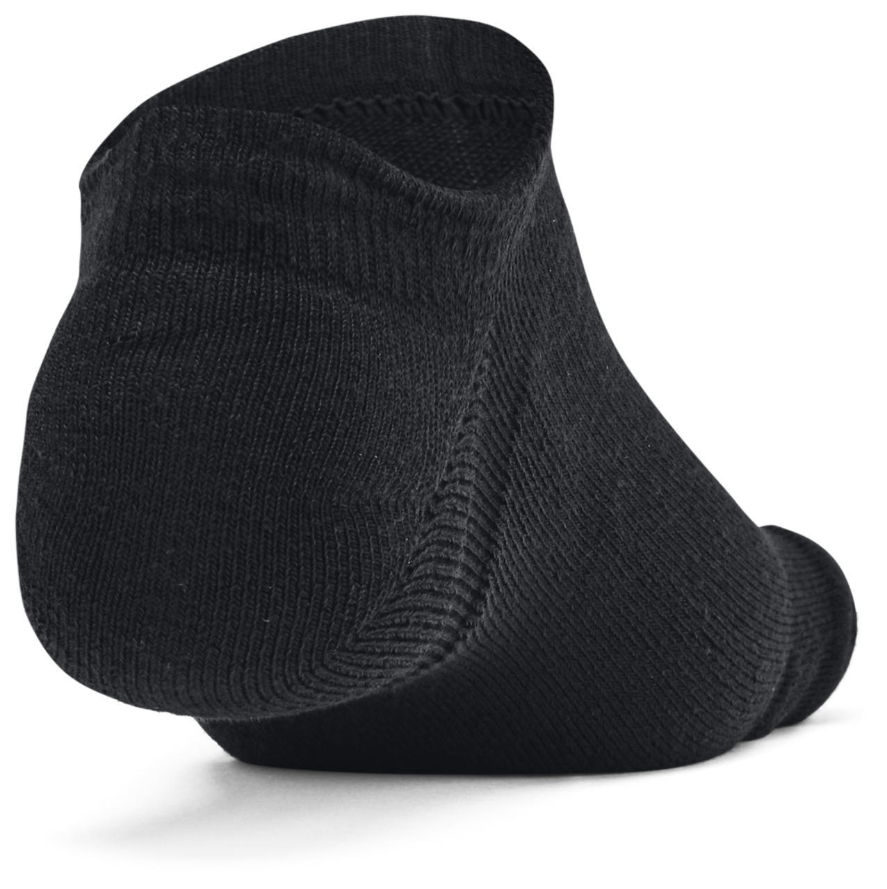 Under Armour Essential Cushion 6 Pack No Show Socks Image 4 of 4. Tap to open photo gallery.