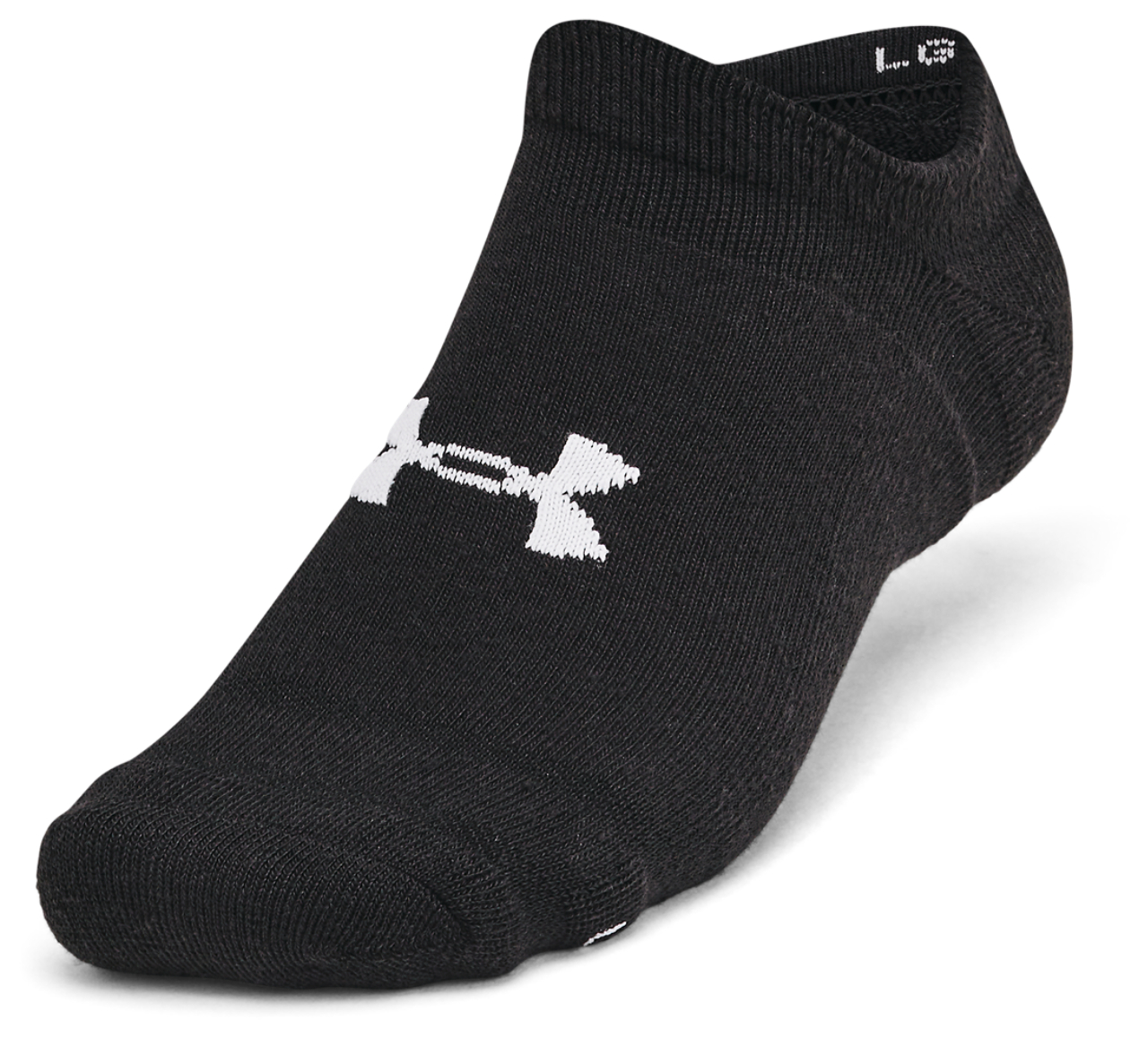 Under Armour Essential Cushion 6 Pack No Show Socks Image 2 of 4. Tap to open photo gallery.