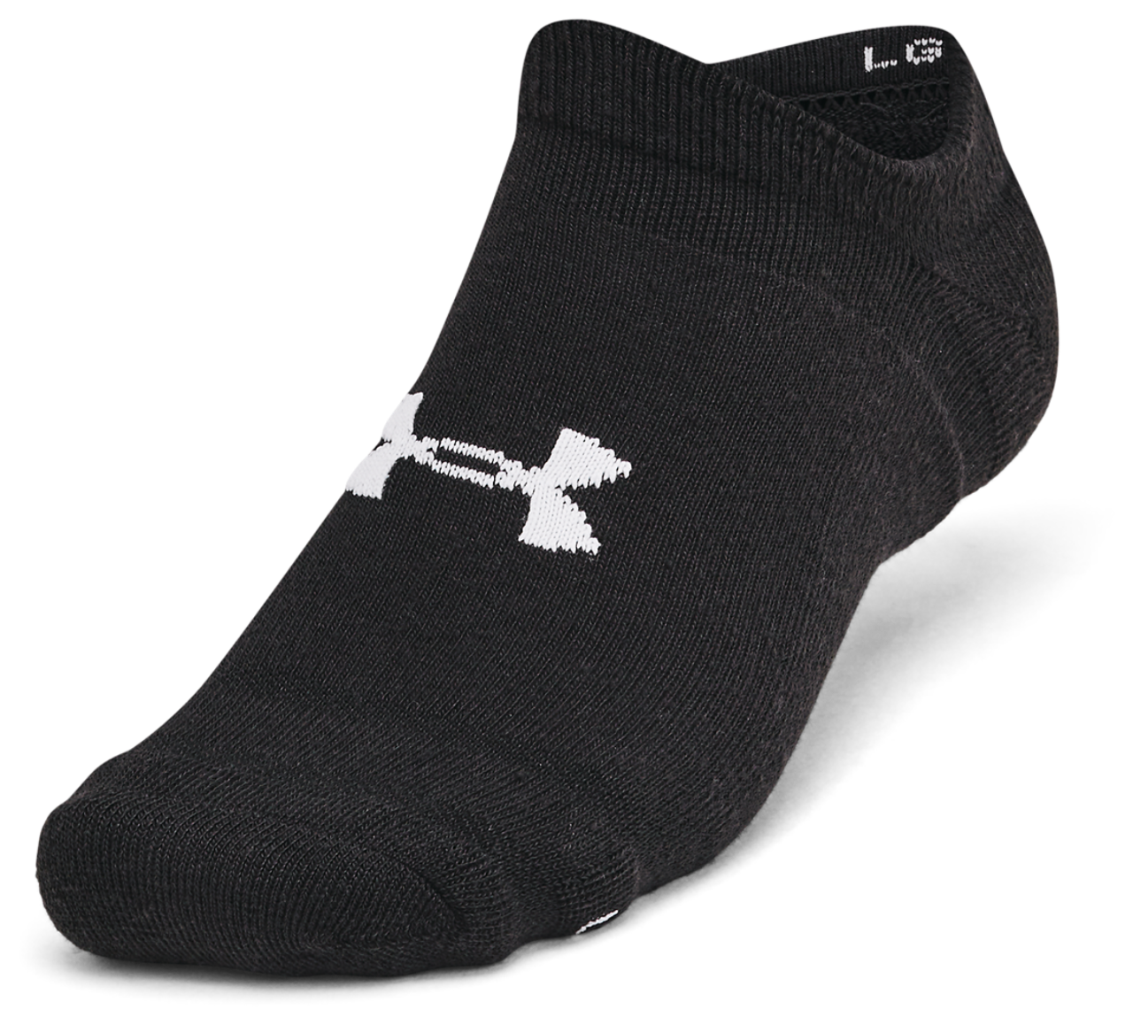 Under Armour Essential Cushion 6 Pack No Show Socks Image 2 of 4. Tap to open photo gallery.