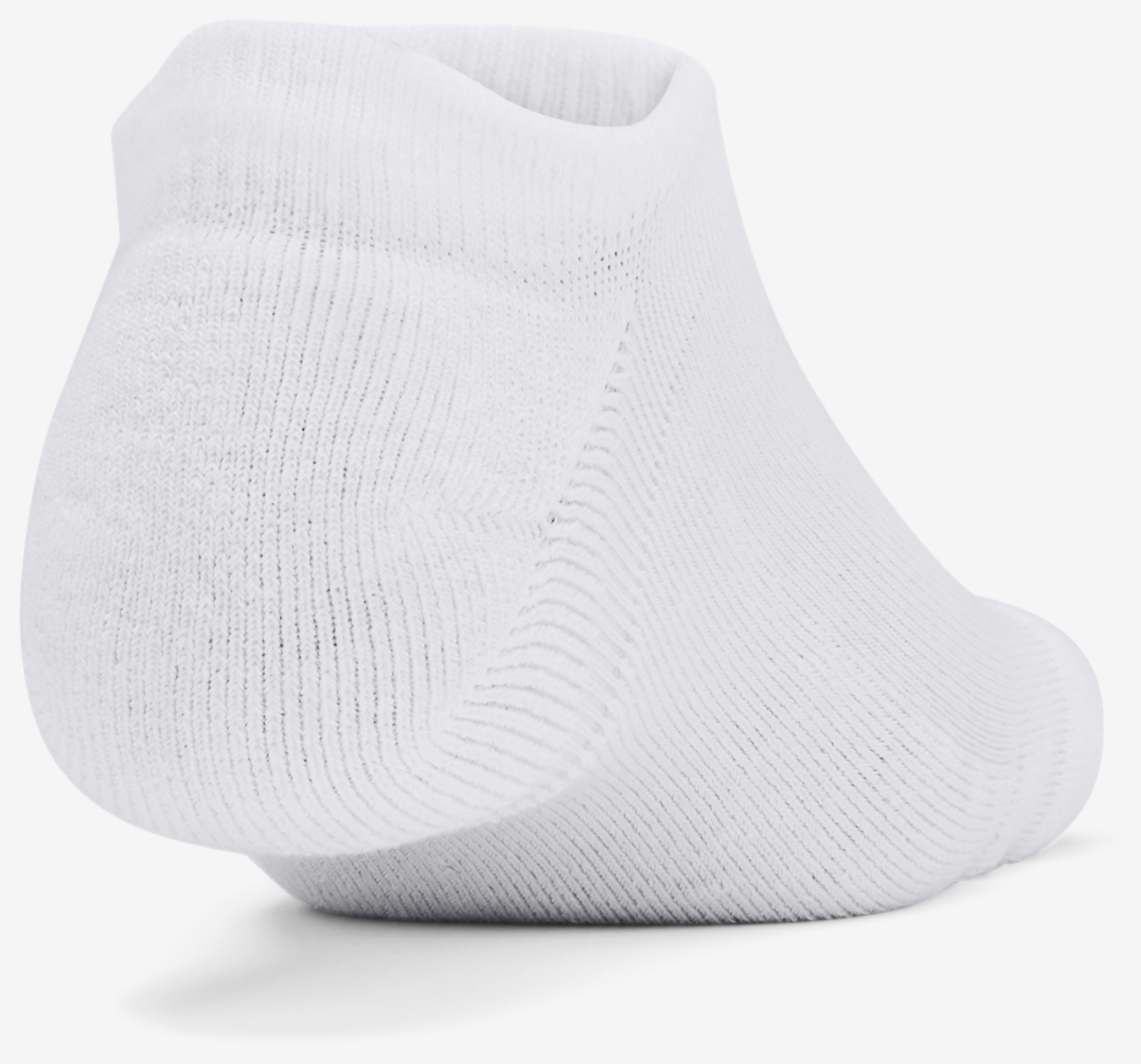 Under Armour Essential Cushion 6 Pack No Show Socks Image 4 of 4. Tap to open photo gallery.