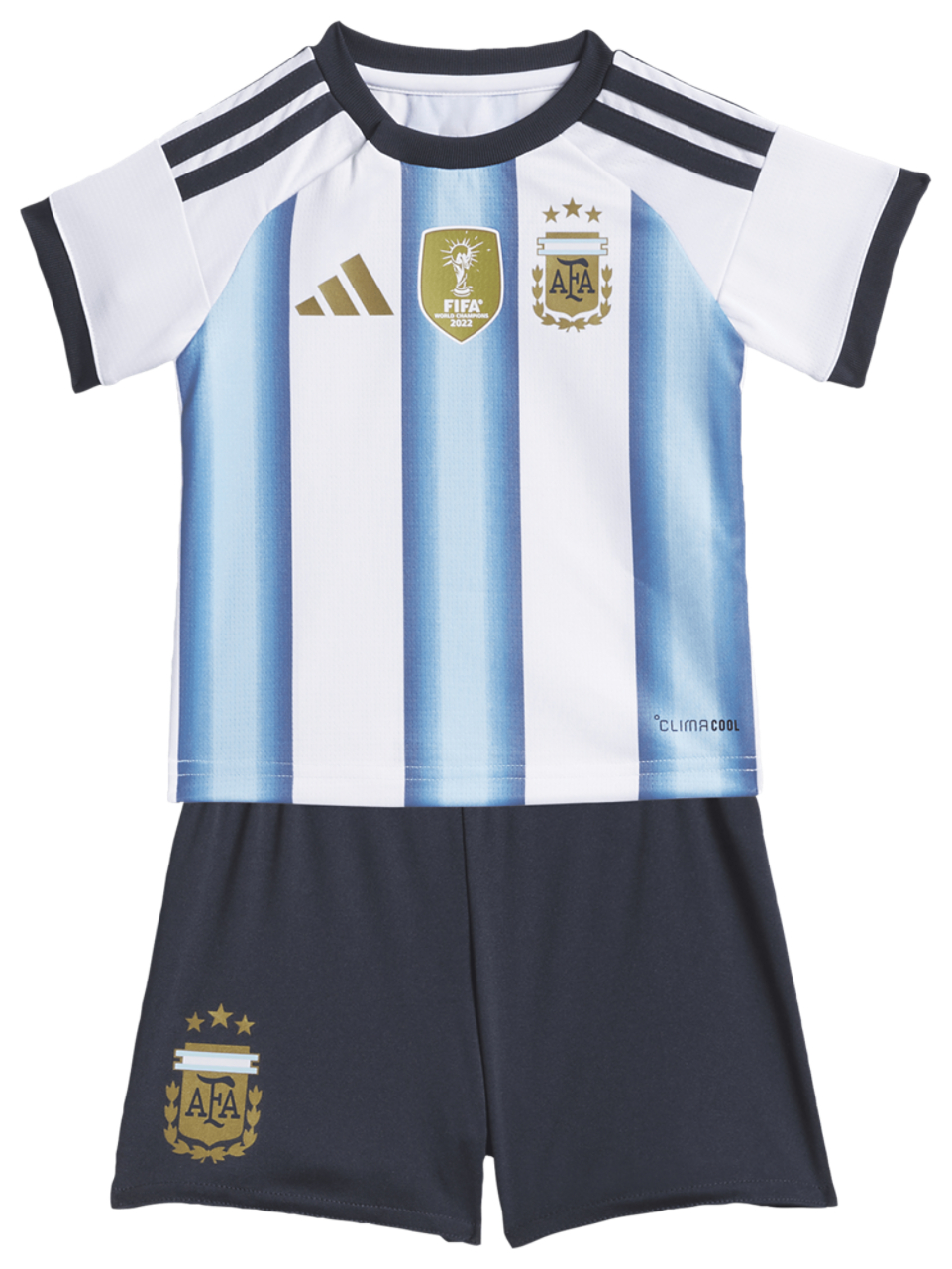 adidas Argentina Home 2 Piece Set  Image 1 of 7. Tap to open photo gallery.