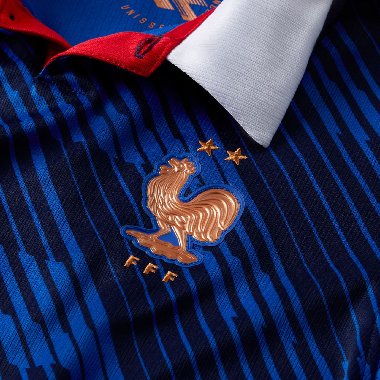 Nike France Dri-Fit Short Sleeve Stadium Home Jersey  Image 4 of 4. Tap to open photo gallery.