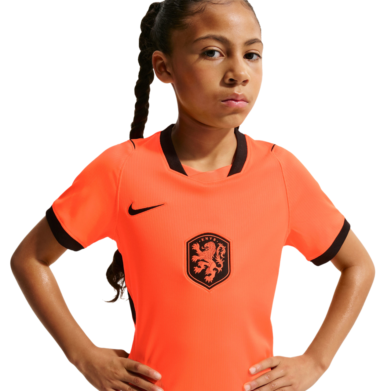 Nike Netherlands Dri-Fit S/S Stadium Home Jersey  Image 1 of 3. Tap to open photo gallery.