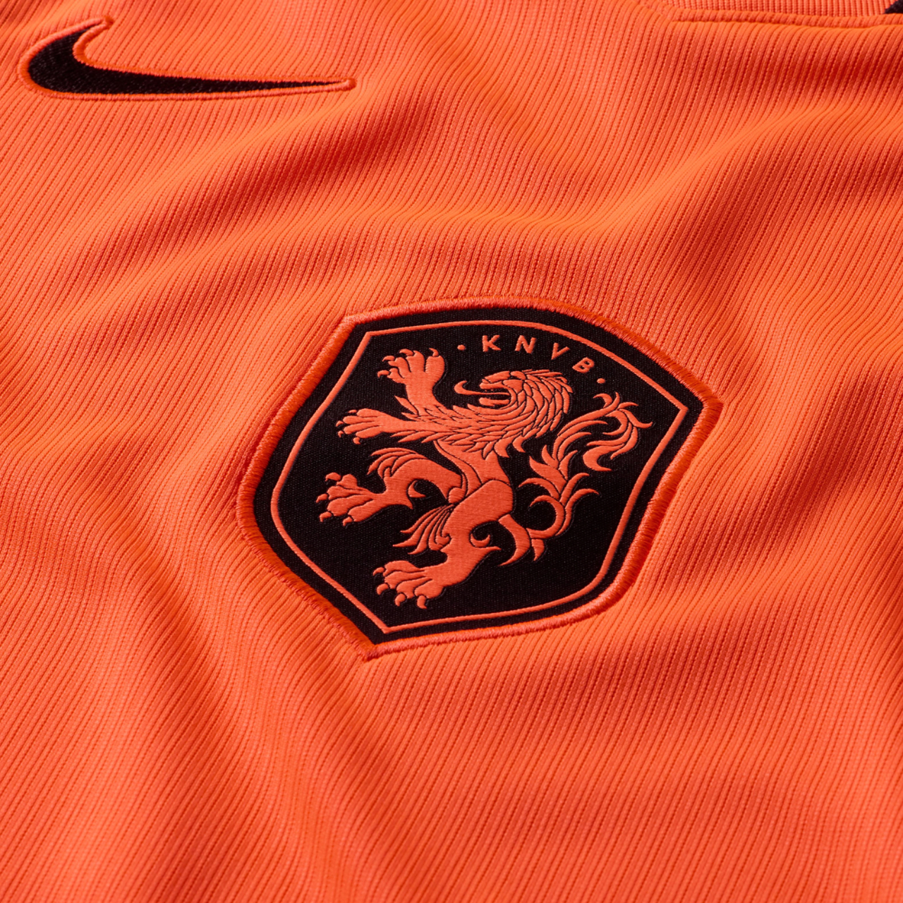 Nike Netherlands Dri-Fit S/S Stadium Home Jersey  Image 3 of 3. Tap to open photo gallery.