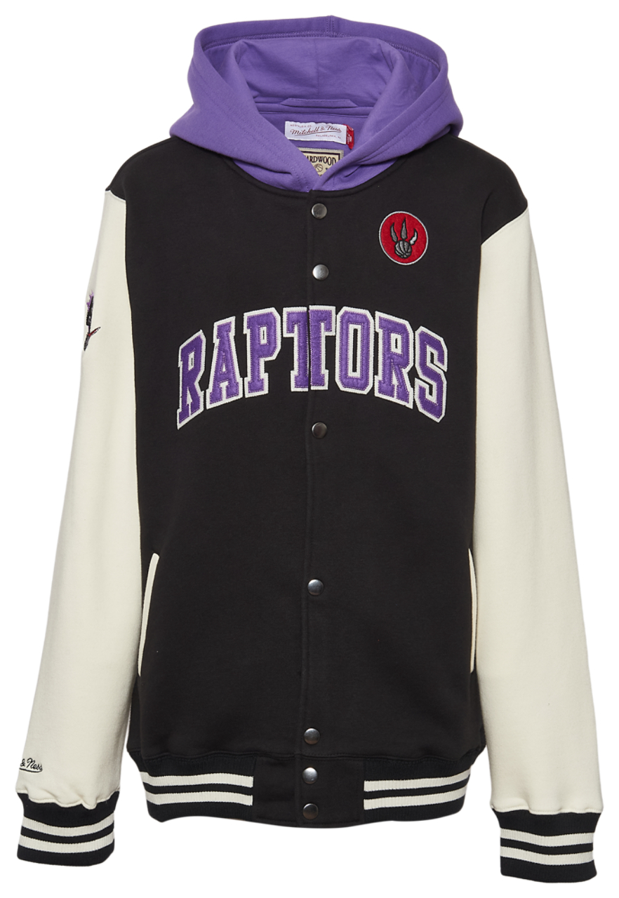 Mitchell & Ness Court Side Raptors Fleece Jacket  Image 1 of 3. Tap to open photo gallery.