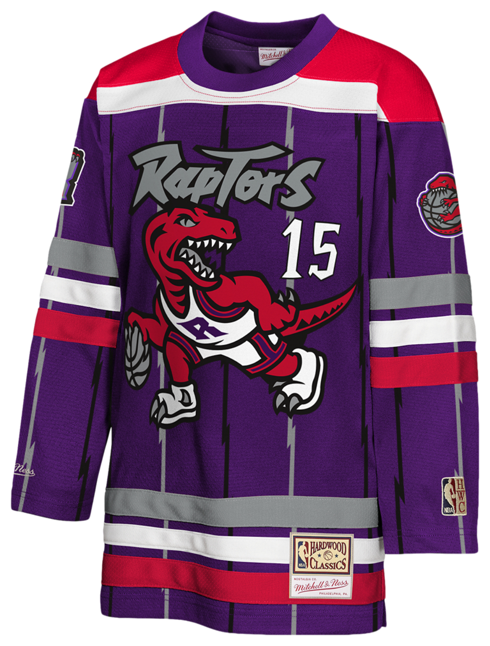Mitchell & Ness Vince Carter Maxxed Out 2.0 NHL Jersey  Image 2 of 3. Tap to open photo gallery.