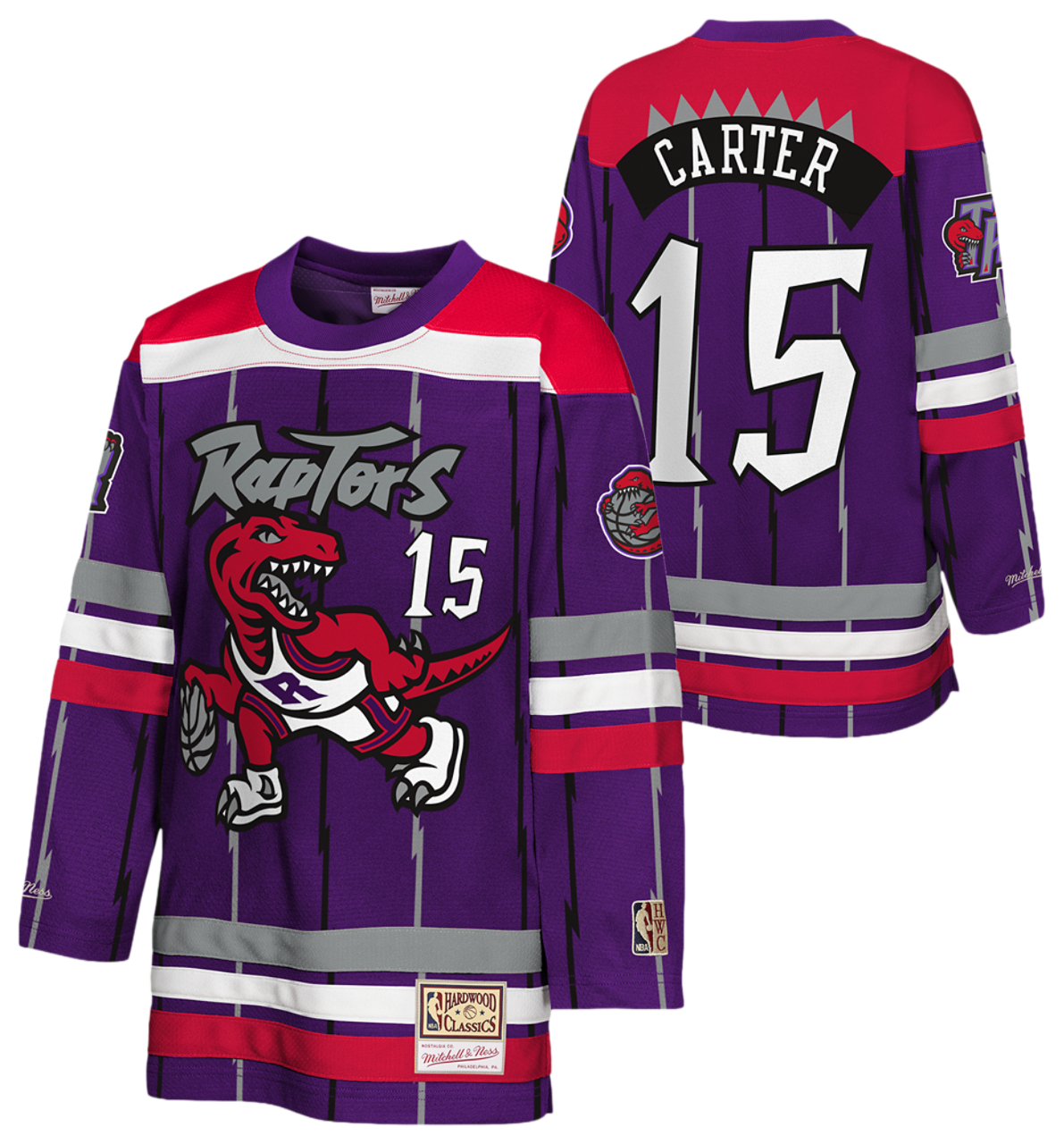 Mitchell & Ness Vince Carter Maxxed Out 2.0 NHL Jersey  Image 3 of 3. Tap to open photo gallery.