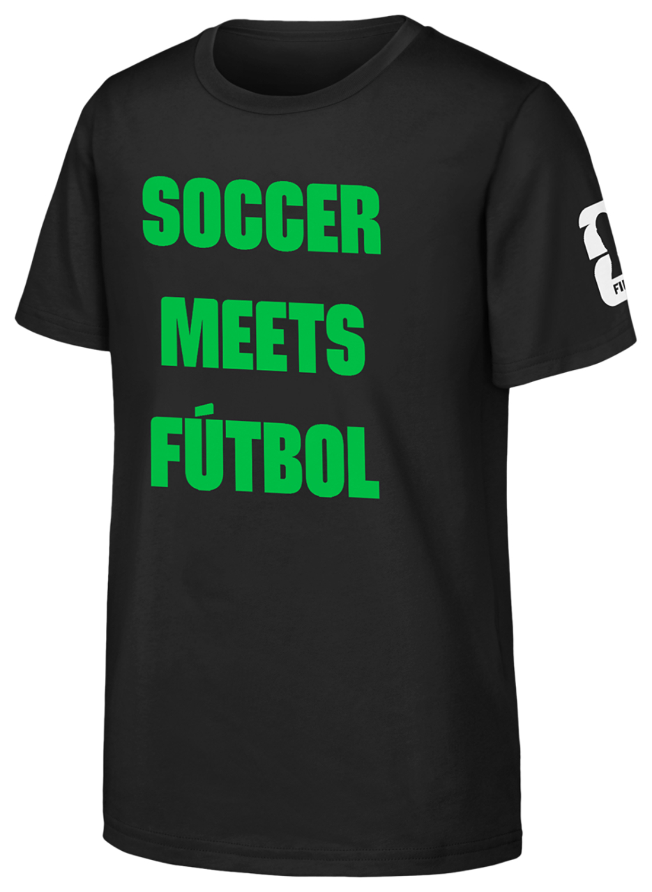 FIFA Soccer Meets Football T-Shirt Image 1 of 3. Tap to open photo gallery.