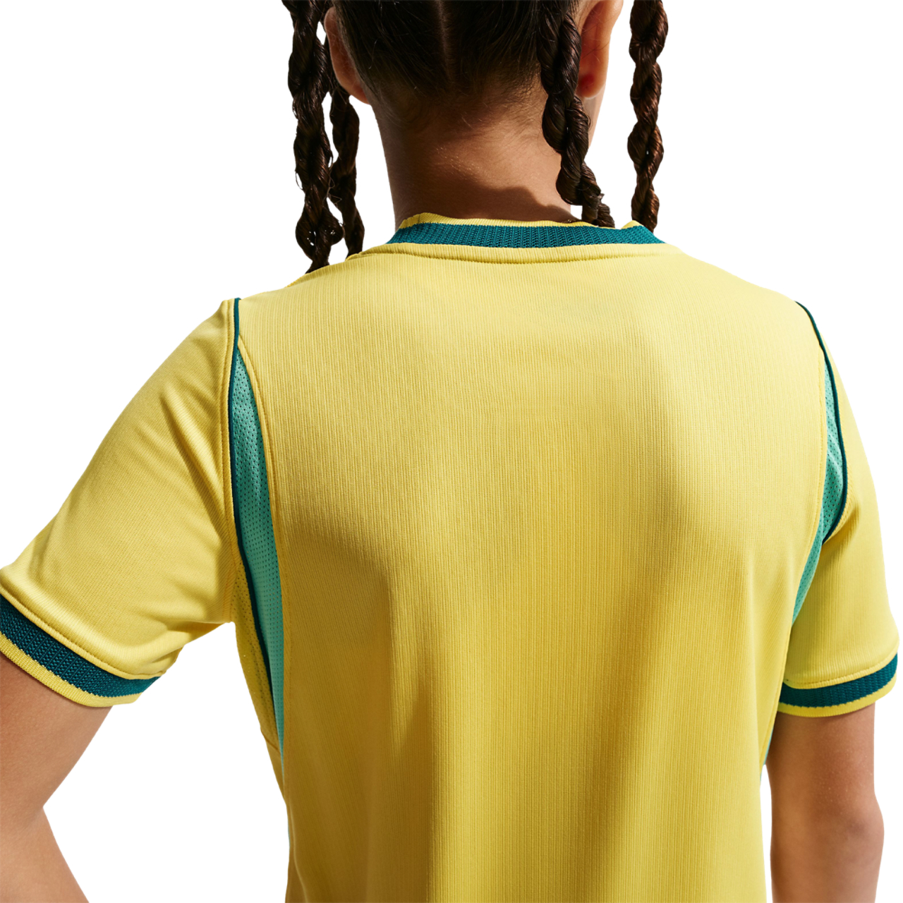 Nike Brasil Dri-Fit Short Sleeve Stadium Home Jersey  Image 2 of 3. Tap to open photo gallery.