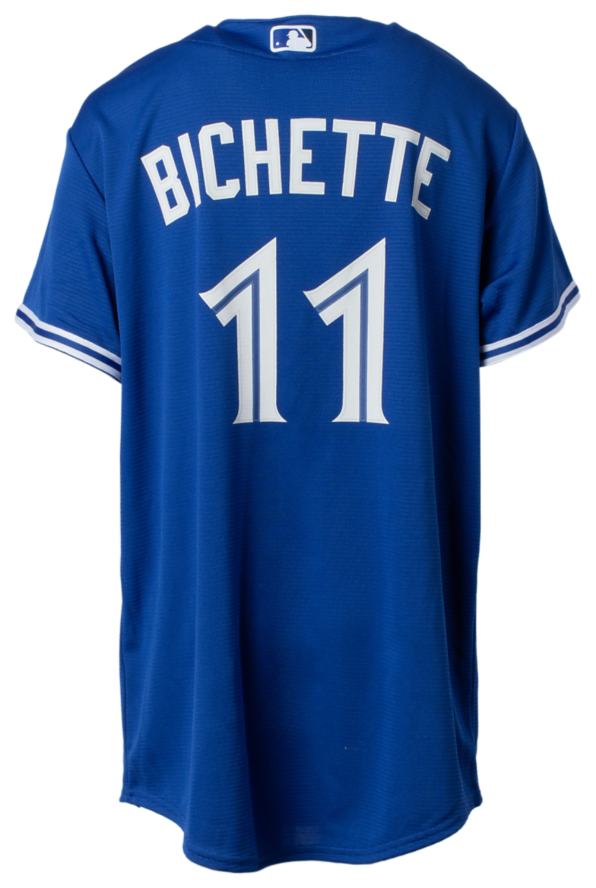 Outerstuff Blue Jays Alt 2 Replica Jersey  Image 2 of 2. Tap to open photo gallery.