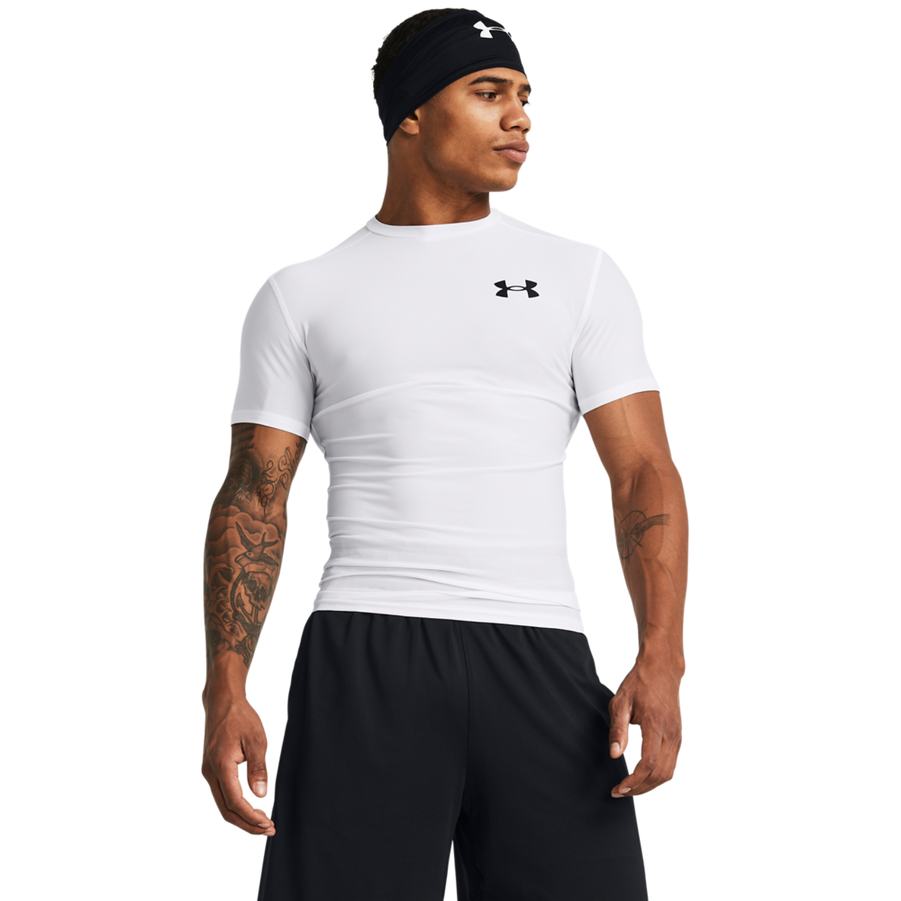 Under Armour Heatgear OG Compression Short Sleeve Image 4 of 5. Tap to open photo gallery.