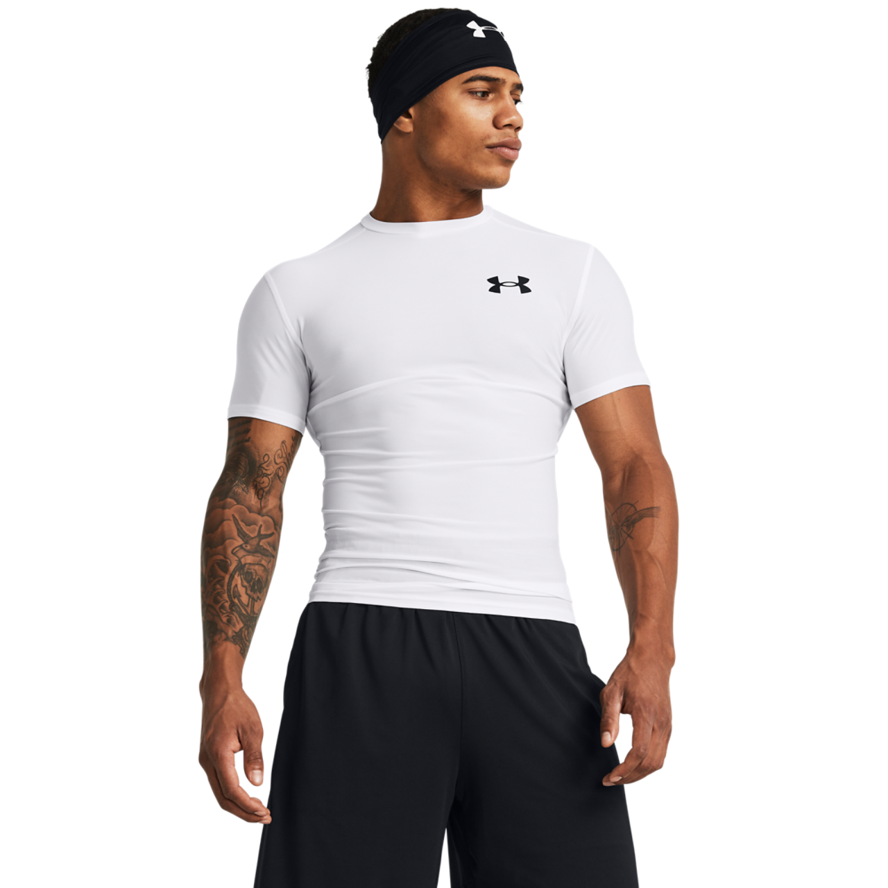 Under Armour Heatgear OG Compression Short Sleeve Image 4 of 5. Tap to open photo gallery.