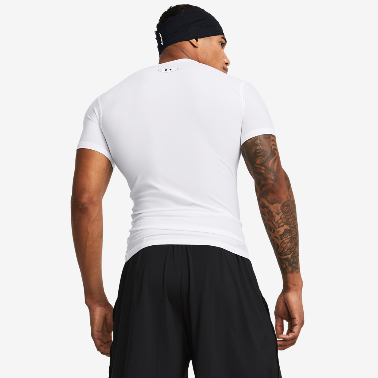 Under Armour Heatgear OG Compression Short Sleeve Image 5 of 5. Tap to open photo gallery.