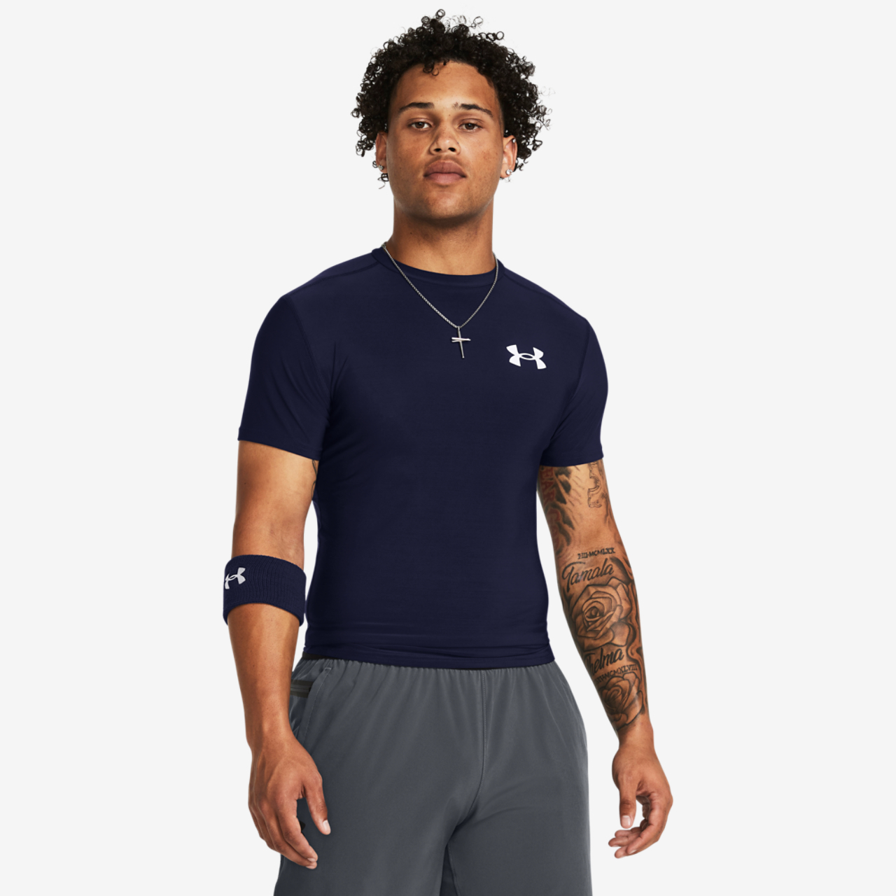 Under Armour Heatgear OG Compression Short Sleeve Image 1 of 4. Tap to open photo gallery.