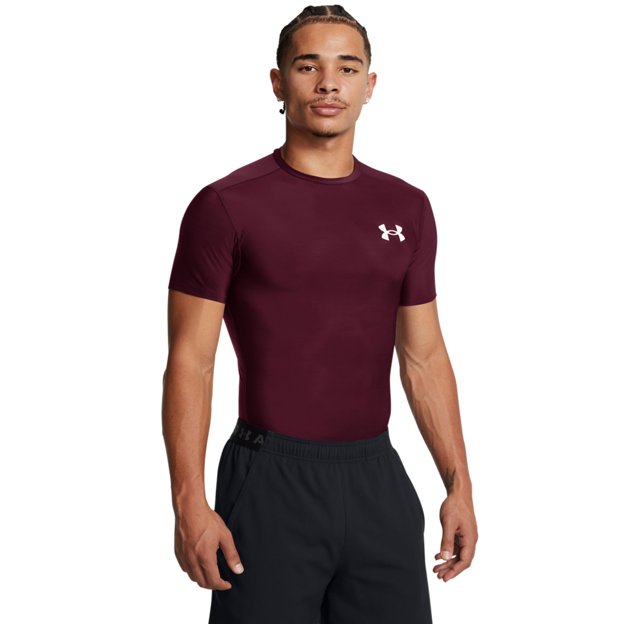 Under Armour Heatgear OG Compression Short Sleeve Image 4 of 5. Tap to open photo gallery.