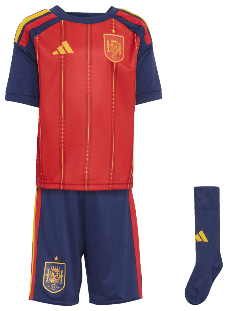 adidas Spain Home 2 Piece Set  Image 1 of 8. Tap to open photo gallery.