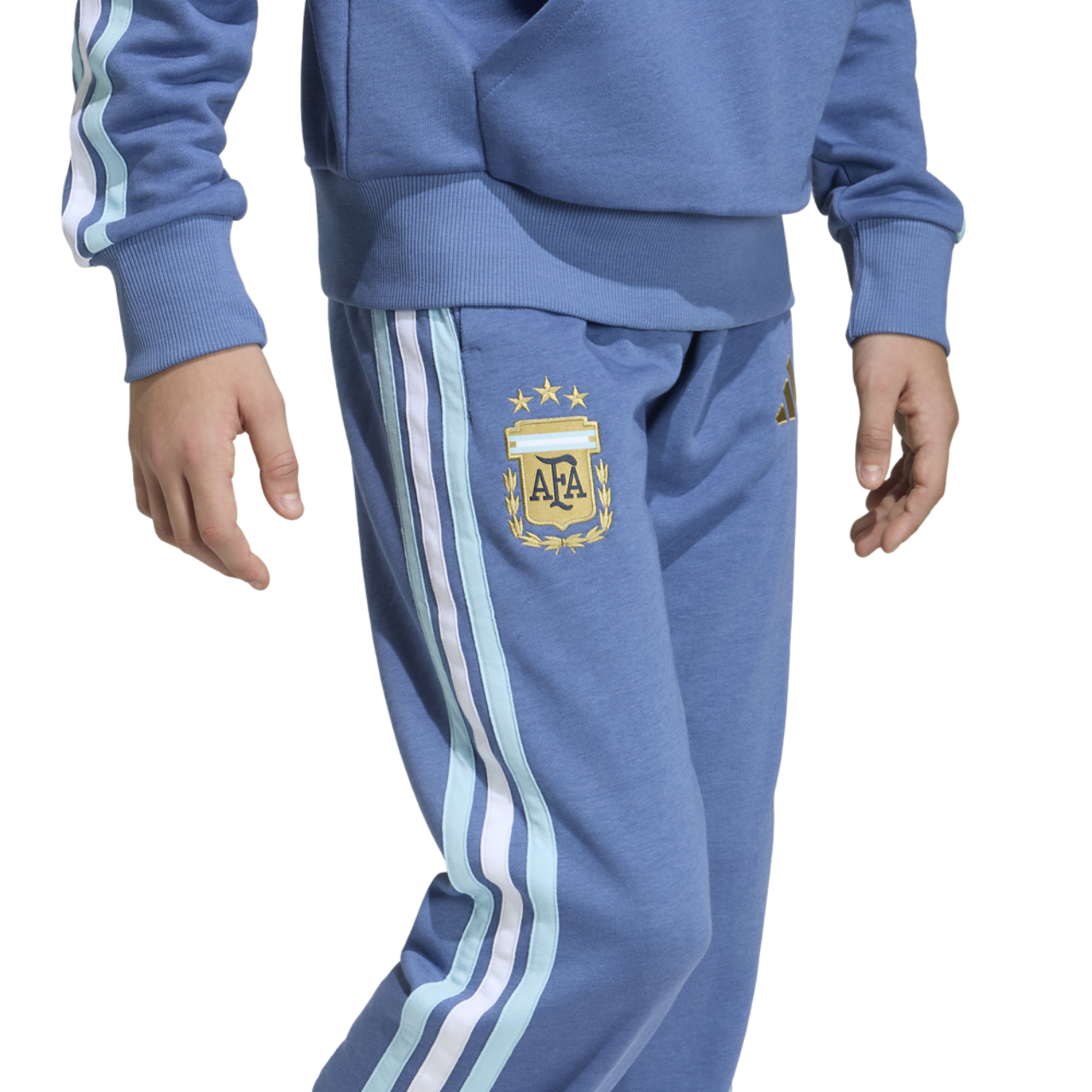 adidas Argentina World Cup Away Kids Pants  Image 3 of 7. Tap to open photo gallery.