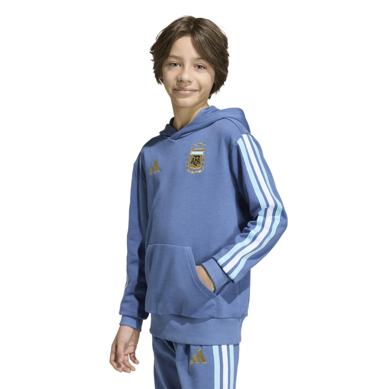 adidas Argentina World Cup Away Hoodie  Image 1 of 7. Tap to open photo gallery.