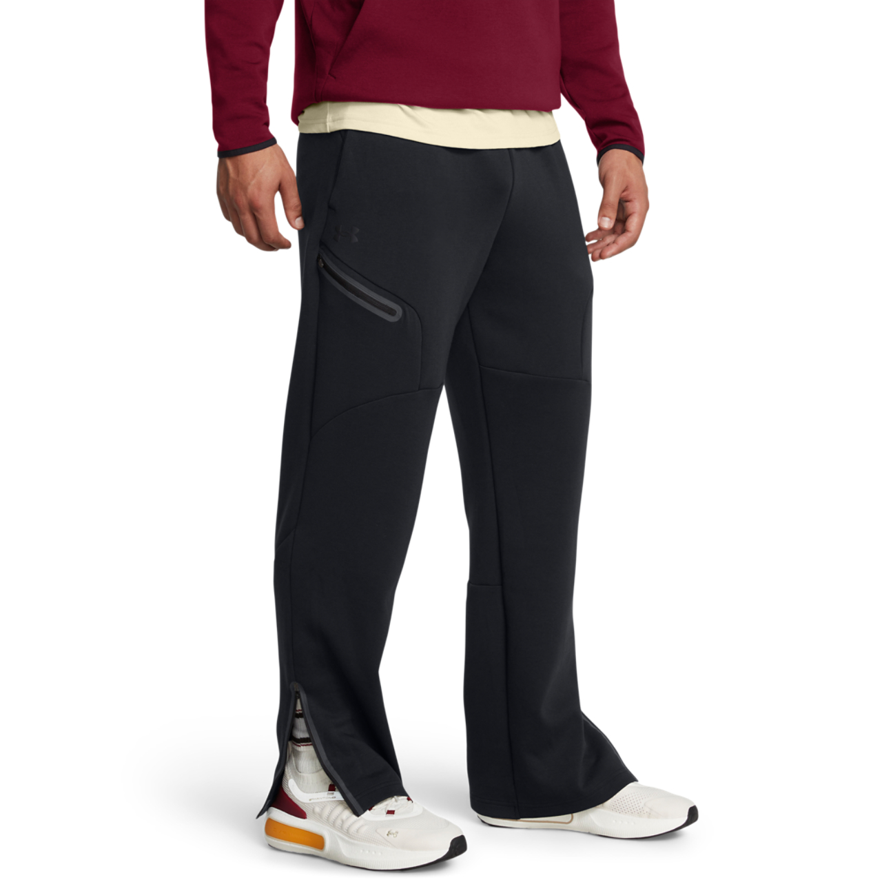 Under Armour Unstoppable Fleece Pants Image 1 of 4. Tap to open photo gallery.