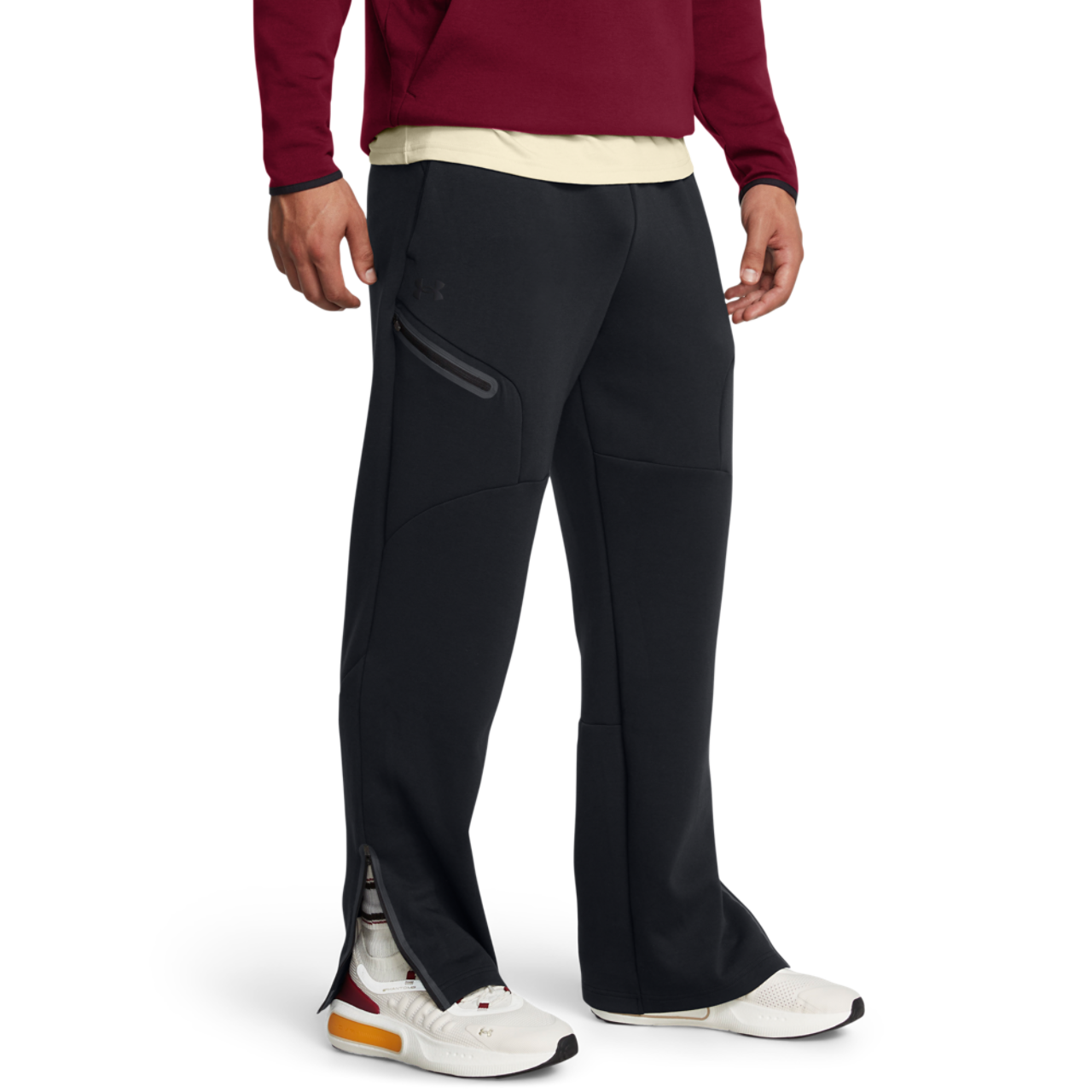 Under Armour Unstoppable Fleece Pants Image 1 of 4. Tap to open photo gallery.