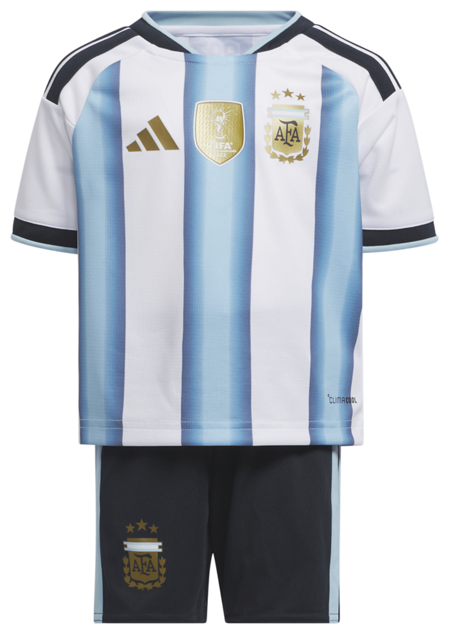 adidas Argentina Home 2 Piece Set  Image 1 of 5. Tap to open photo gallery.