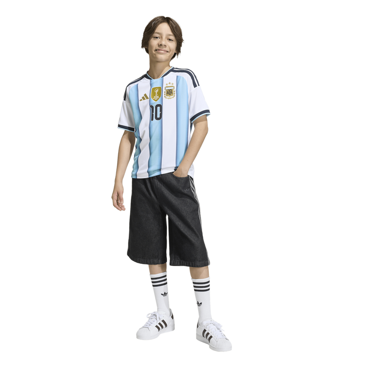 adidas Argentina World Cup Home Jersey  Image 6 of 8. Tap to open photo gallery.