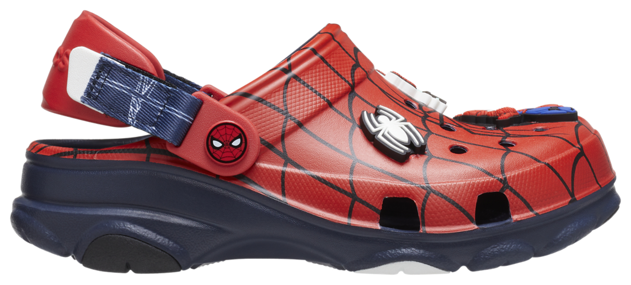 Crocs Team Spider-Man All-Terrain Clogs Image 1 of 5. Tap to open photo gallery.