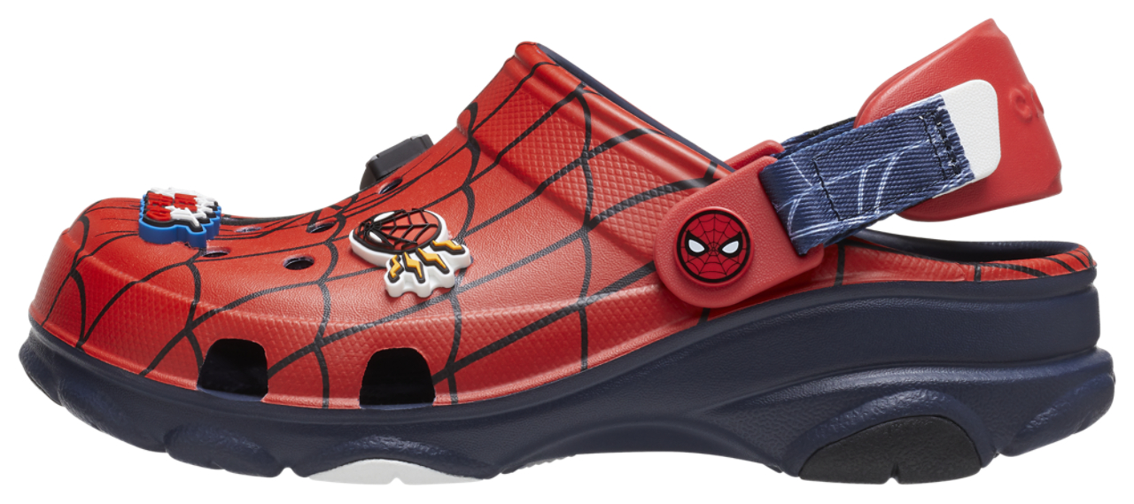 Crocs Team Spider-Man All-Terrain Clogs Image 2 of 5. Tap to open photo gallery.