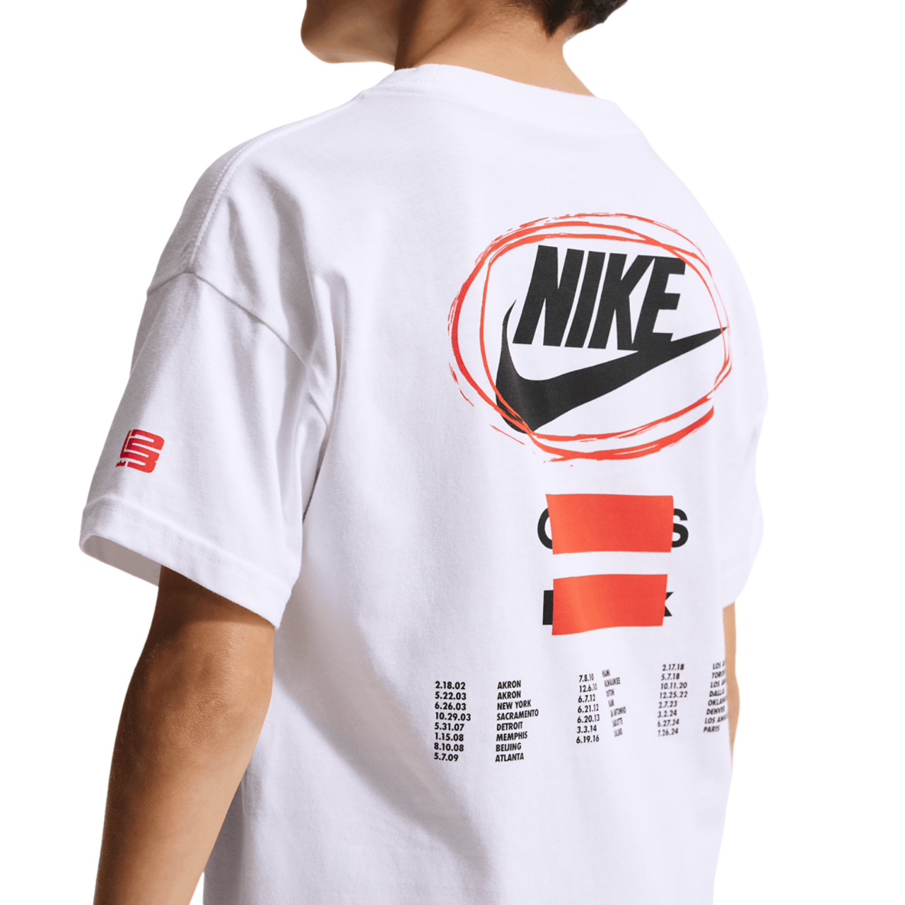 Nike LeBron James M90 SB T-Shirt  Image 4 of 7. Tap to open photo gallery.