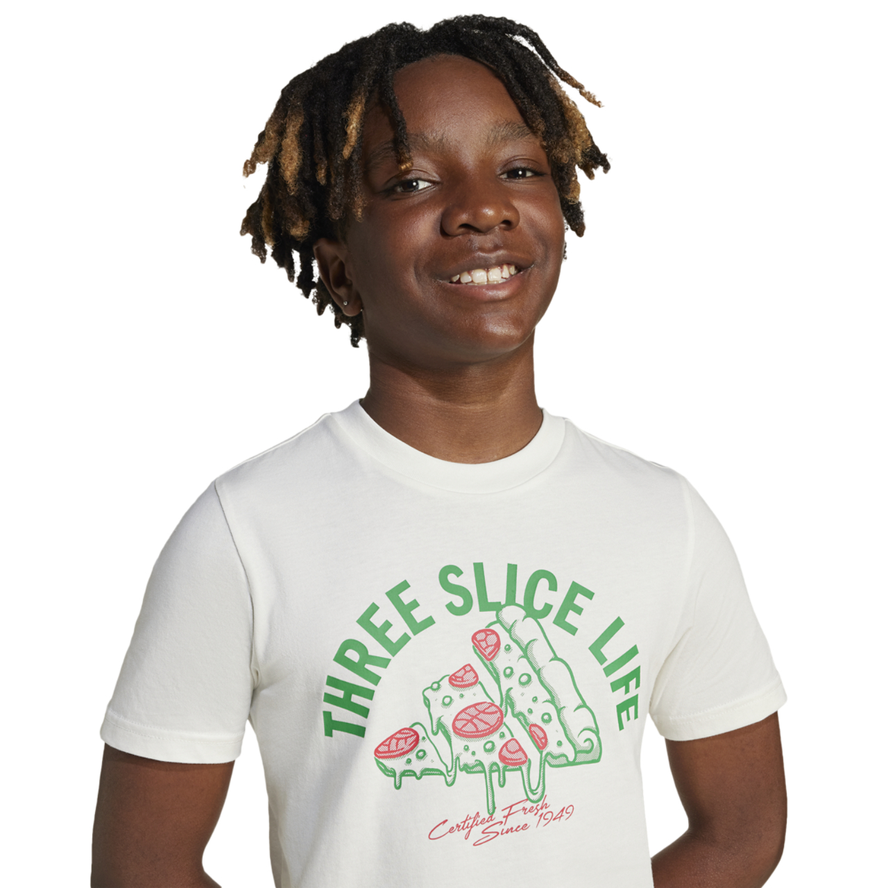 adidas Pizza T-Shirt  Image 3 of 5. Tap to open photo gallery.
