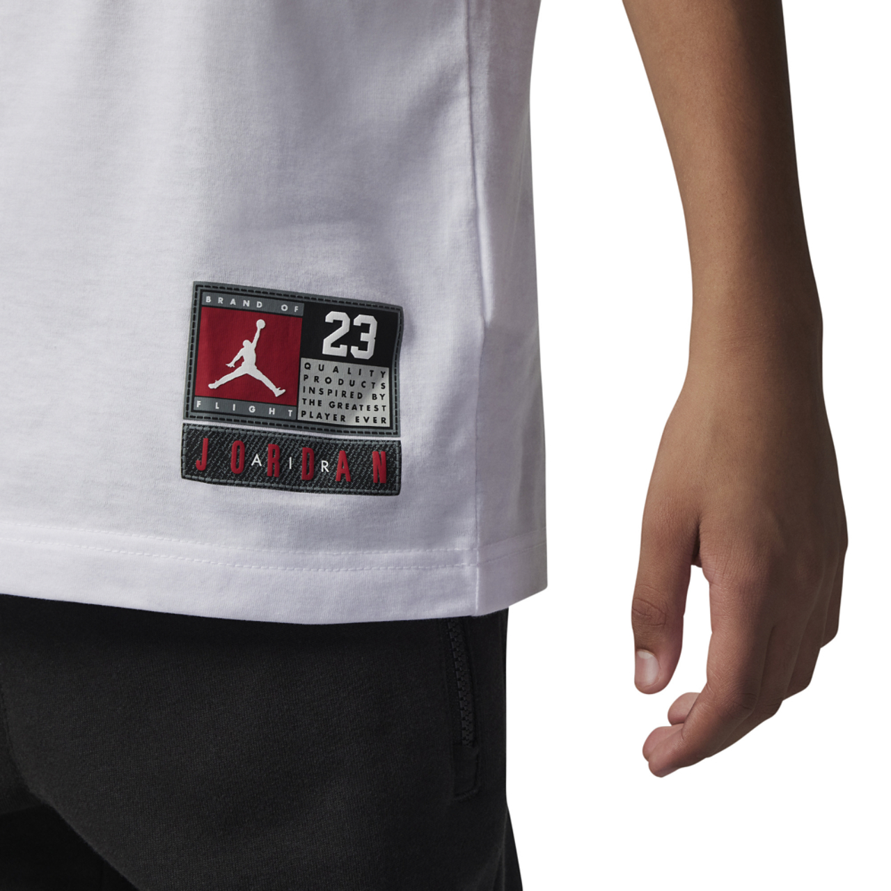 Jordan T-shirt Practice Flight Image 9 de 9. Appuyez pour ouvrir la galerie de photos.
