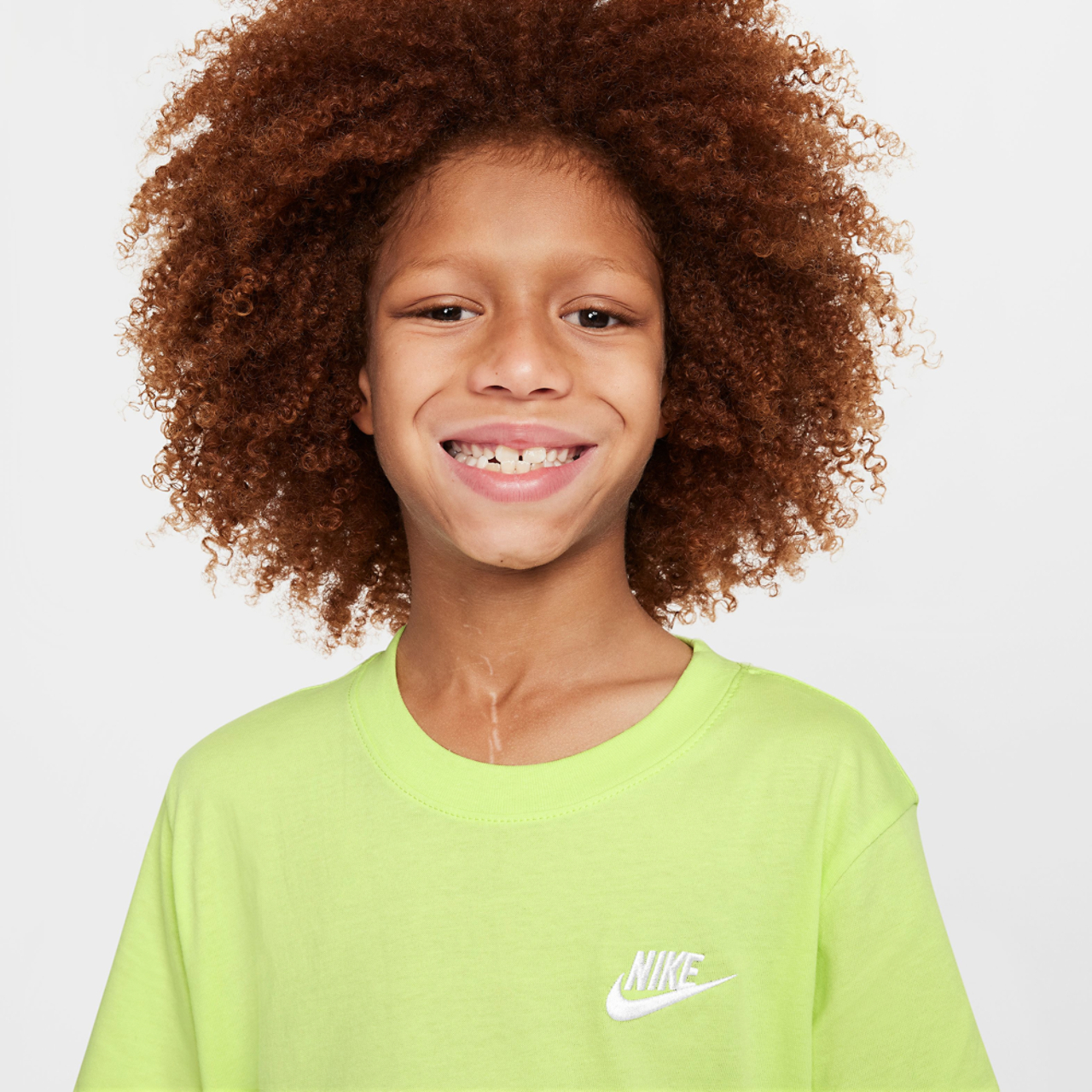 Nike NSW EMB Futura T-Shirt  Image 3 of 3. Tap to open photo gallery.