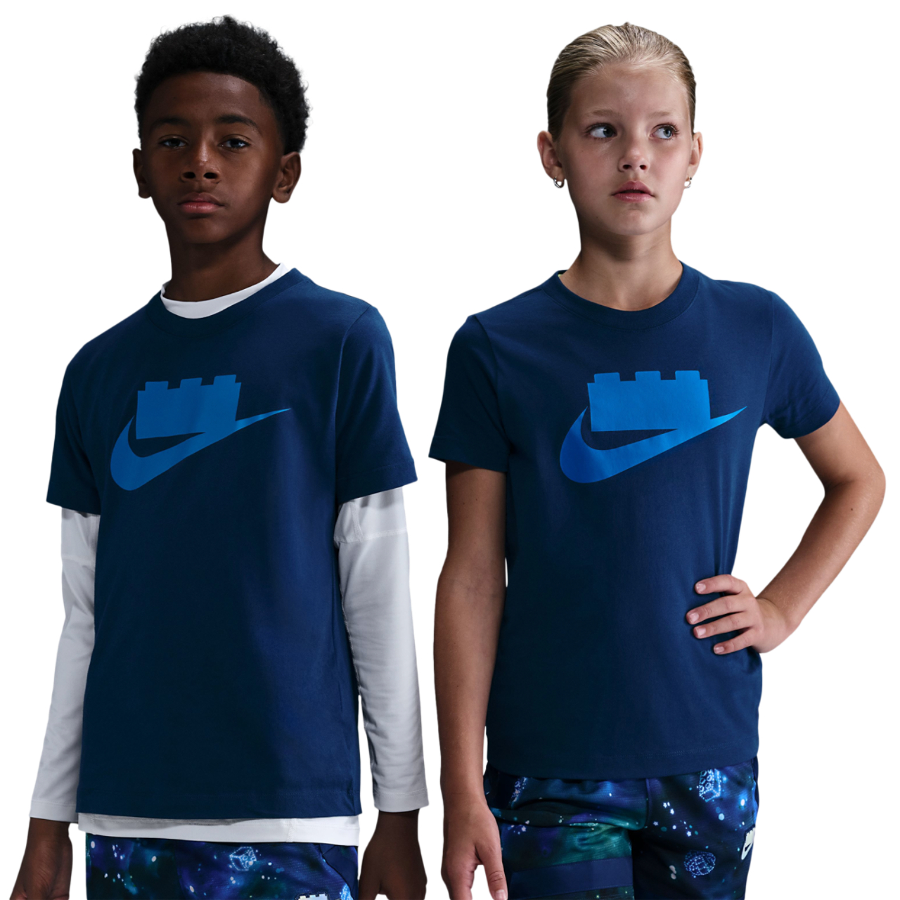 Nike Lego Color Logo T-Shirt  Image 1 of 2. Tap to open photo gallery.