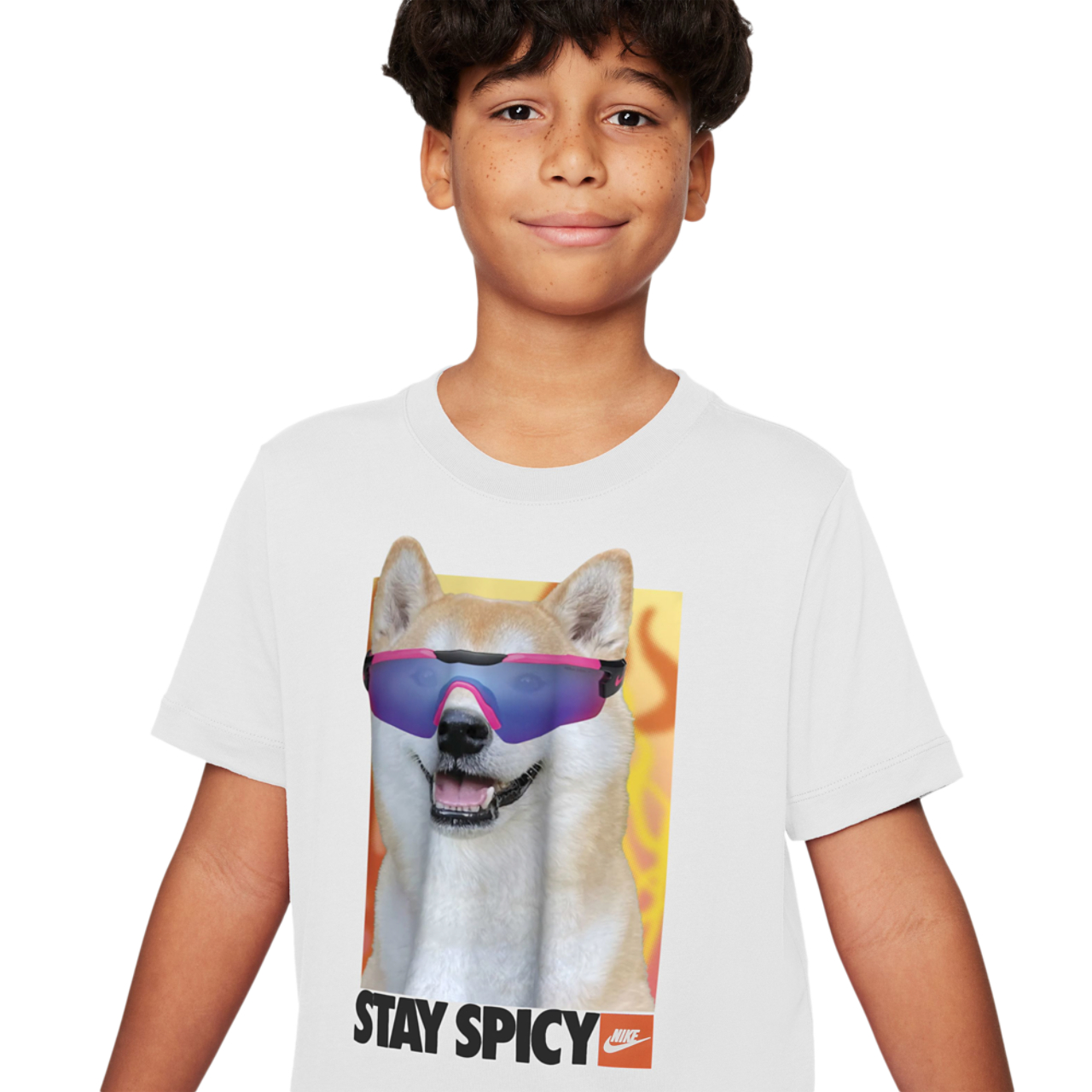Nike Photo Shiba T-Shirt  Image 3 of 3. Tap to open photo gallery.