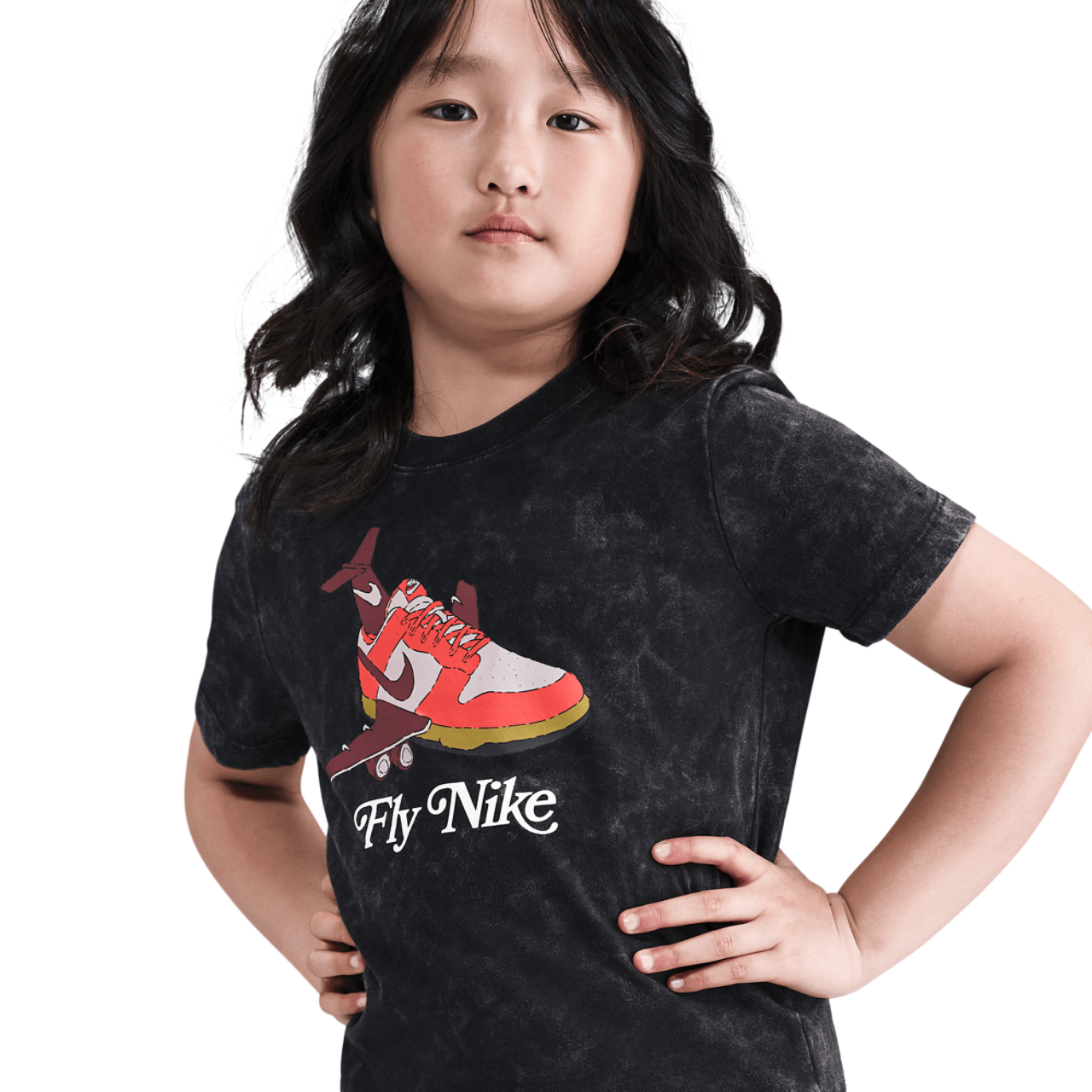 Nike T-shirt Fly Dunk Image 3 de 7. Appuyez pour ouvrir la galerie de photos.