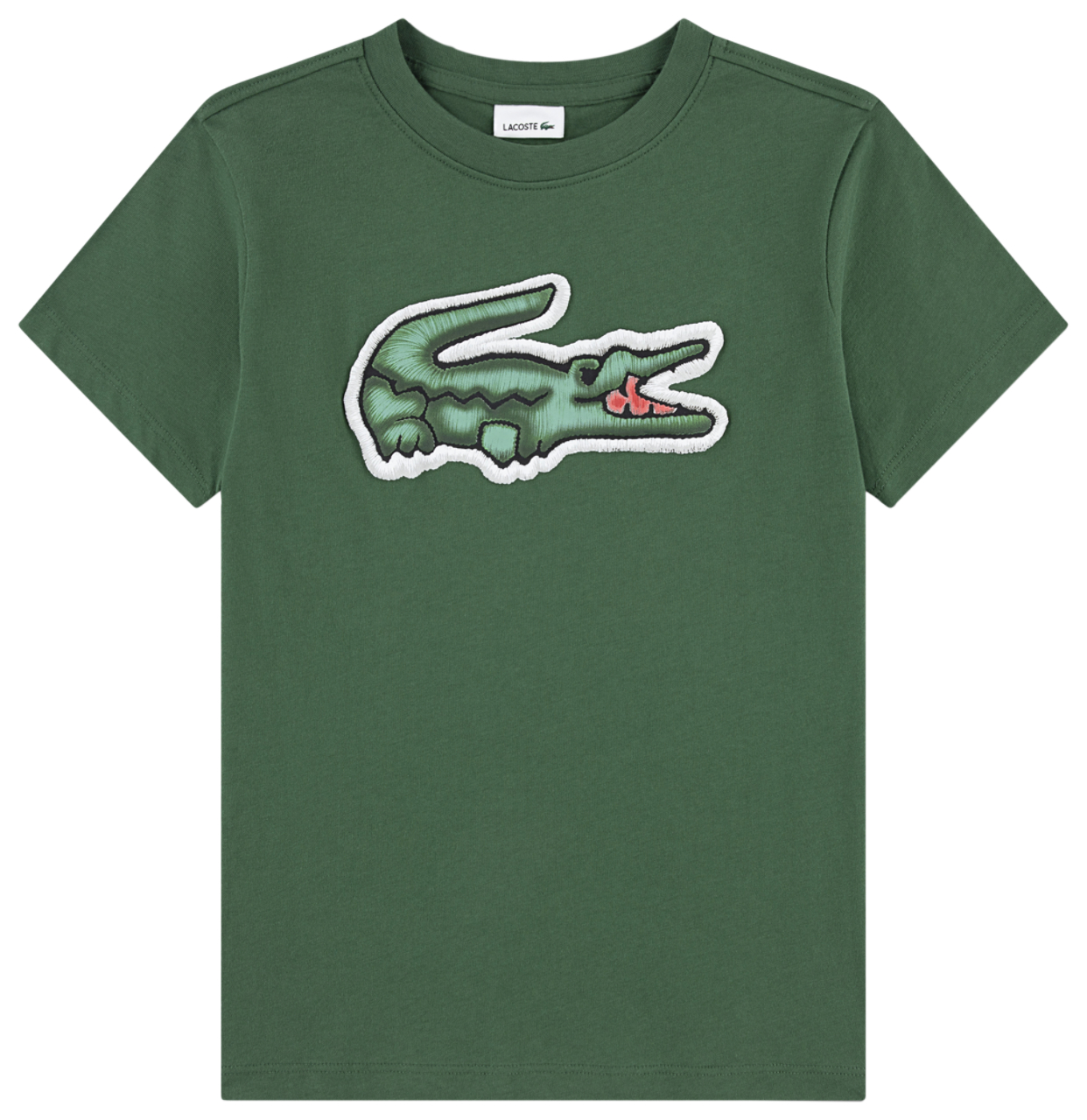 Lacoste T-shirt Puff Image 4 de 6. Appuyez pour ouvrir la galerie de photos.