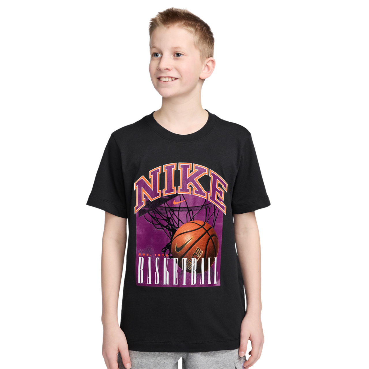 Nike NSW Basketball T-Shirt  Image 1 of 3. Tap to open photo gallery.