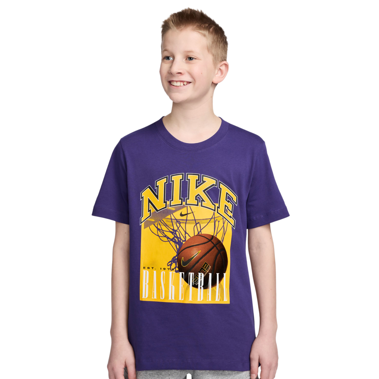 Nike NSW Basketball T-Shirt  Image 1 of 3. Tap to open photo gallery.