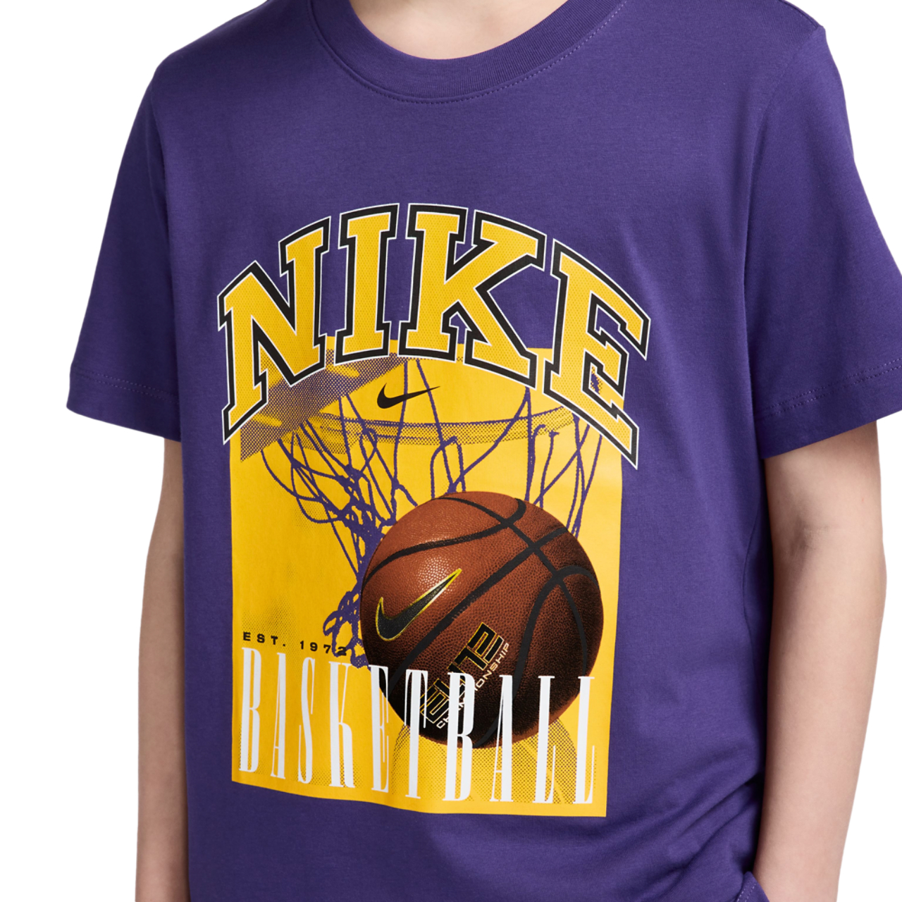Nike NSW Basketball T-Shirt  Image 3 of 3. Tap to open photo gallery.