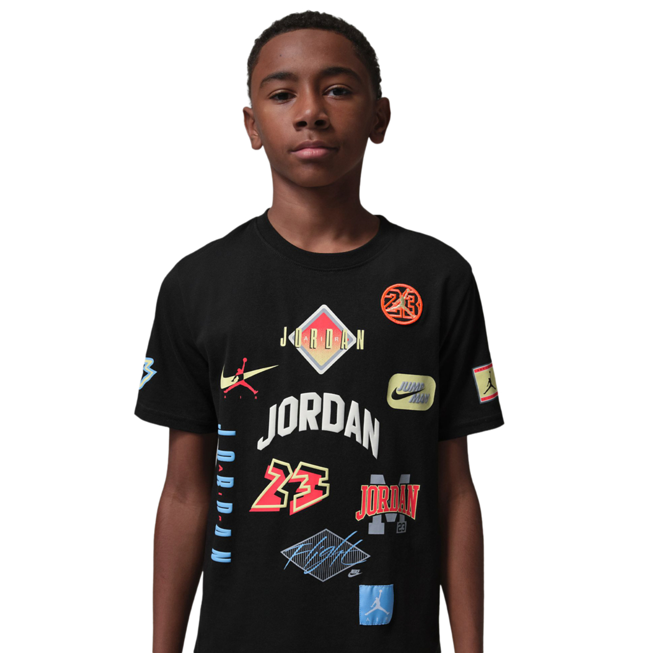 Jordan Dynasty Patch T-Shirt  Image 1 of 8. Tap to open photo gallery.