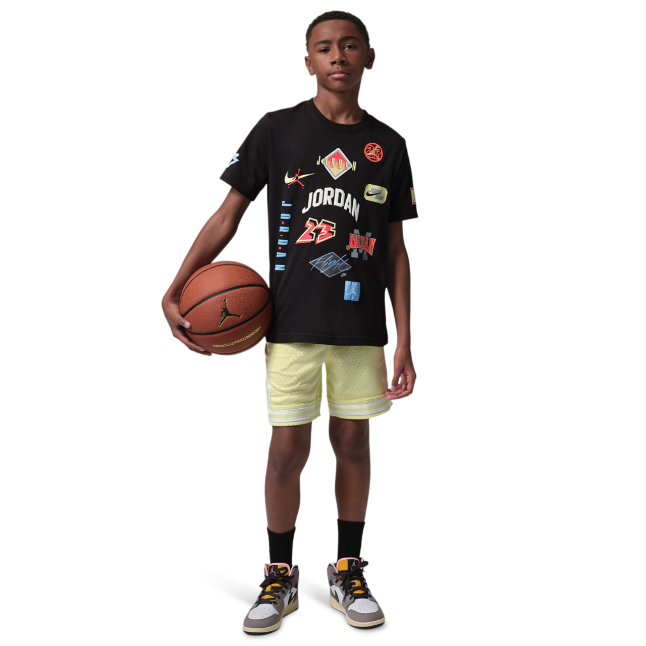 Jordan Dynasty Patch T-Shirt  Image 5 of 8. Tap to open photo gallery.