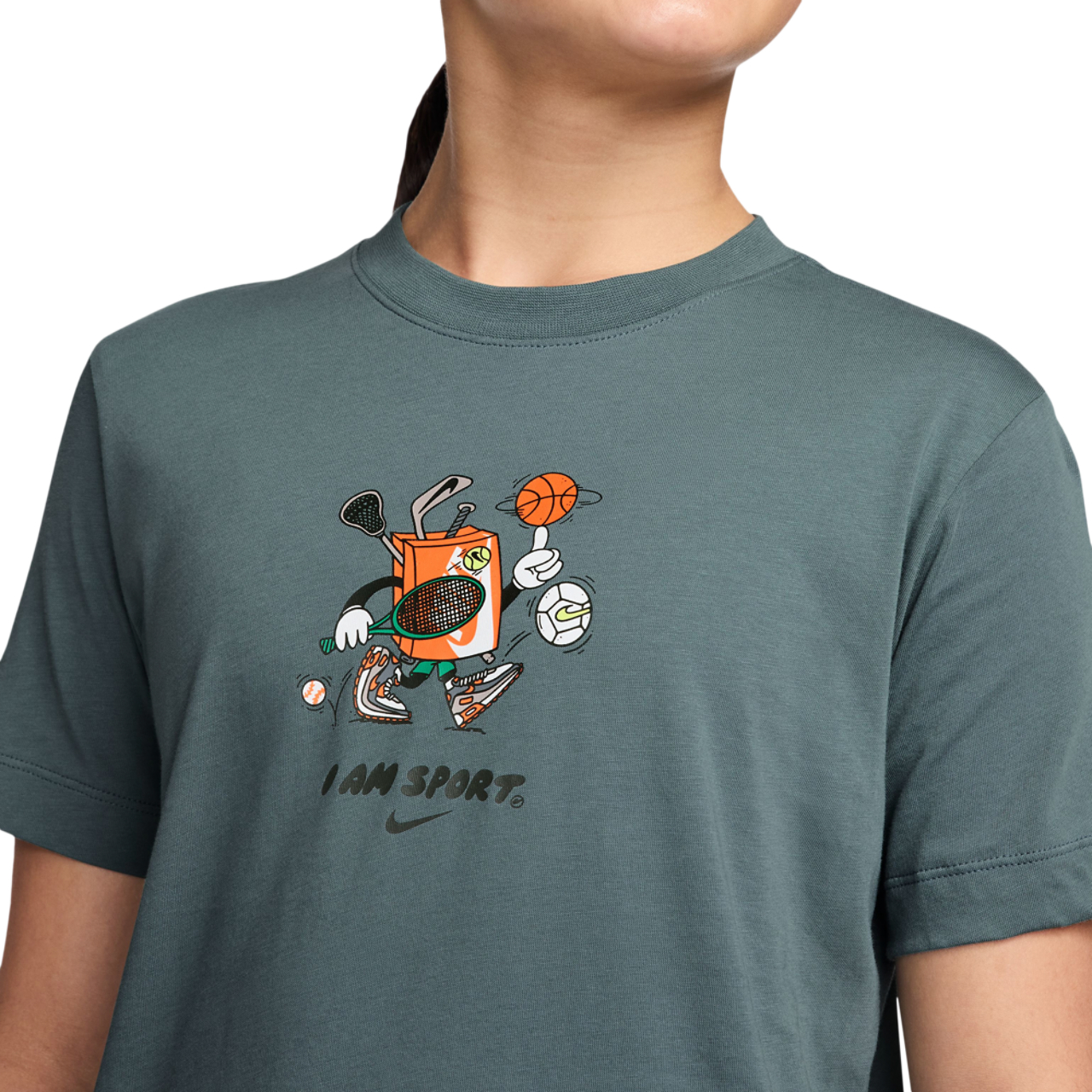 Nike NSW Boxy T-Shirt  Image 3 of 3. Tap to open photo gallery.