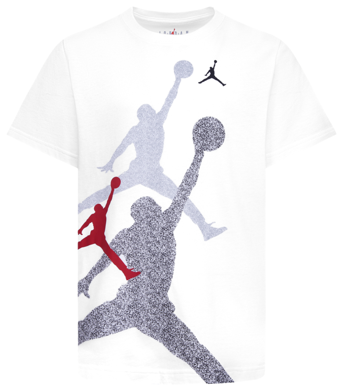 Jordan T-shirt à manches courtes dégradé Stacked Jumpman  Image 1 de 4. Appuyez pour ouvrir la galerie de photos.