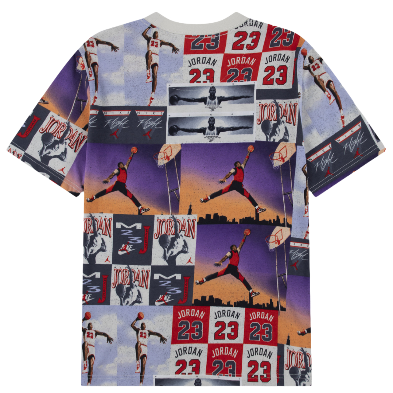 Jordan Posterized Air Short Sleeve T-Shirt  Image 5 of 6. Tap to open photo gallery.