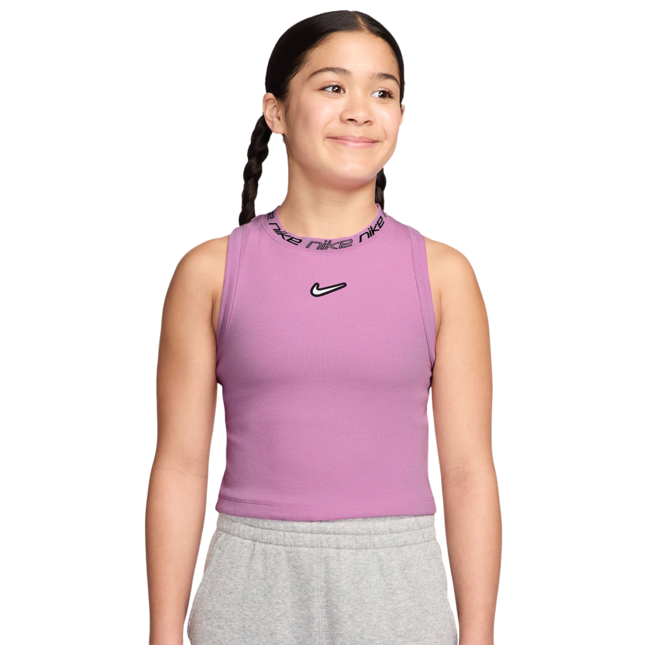 Nike Camisole de danse NSW Dri-Fit Image 1 de 3. Appuyez pour ouvrir la galerie de photos.
