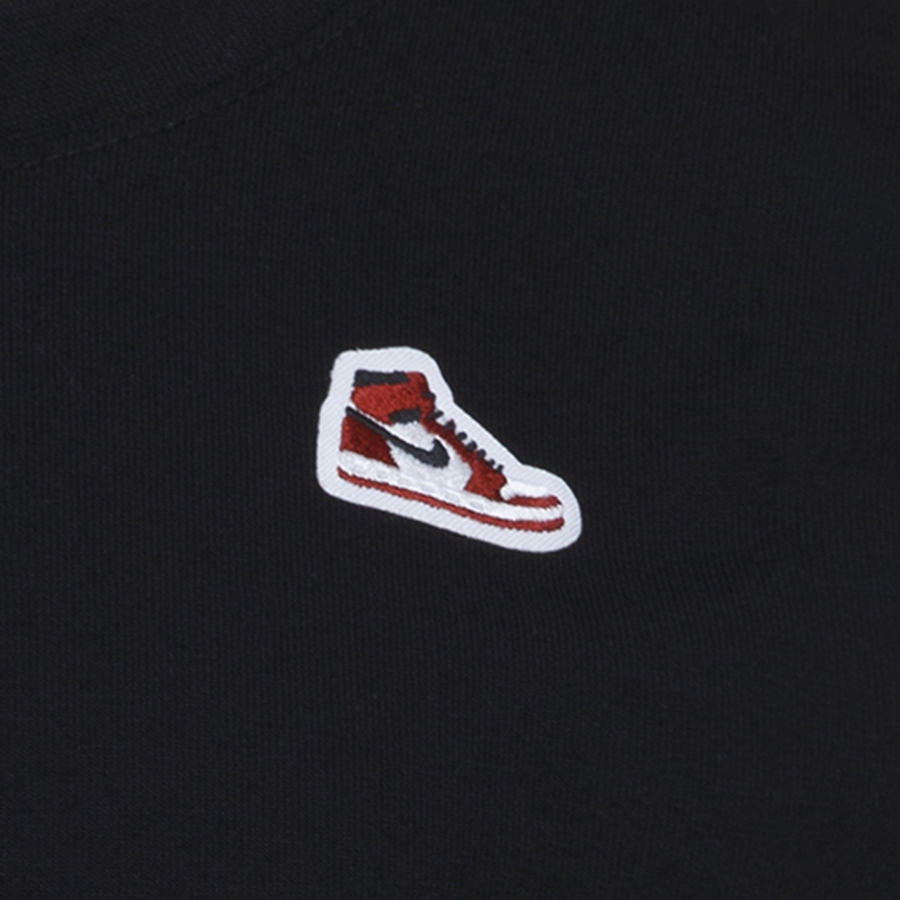 Jordan AJ1 Patch Short Sleeve T Shirt  Image 3 of 4. Tap to open photo gallery.