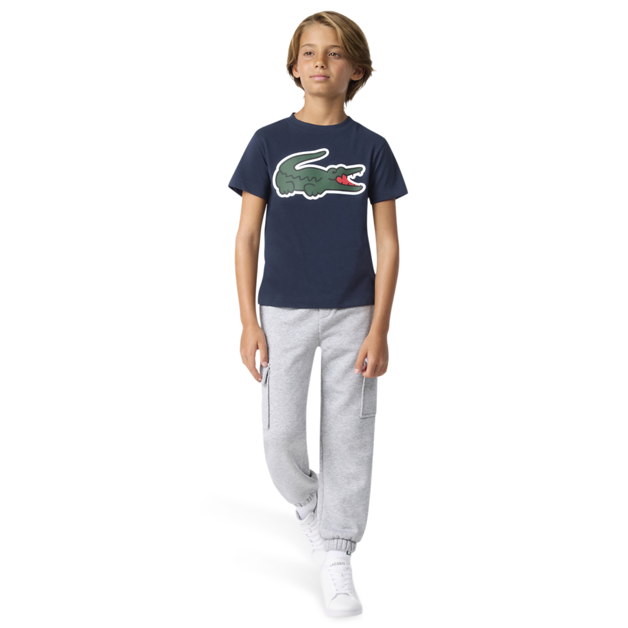 Lacoste T-shirt Puff Image 3 de 7. Appuyez pour ouvrir la galerie de photos.