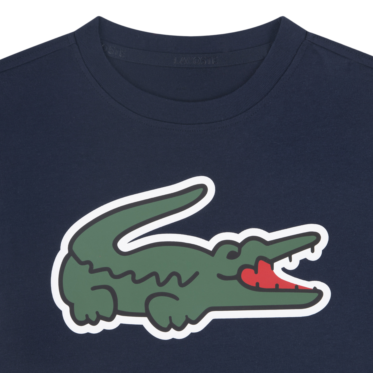 Lacoste T-shirt Puff Image 6 de 7. Appuyez pour ouvrir la galerie de photos.
