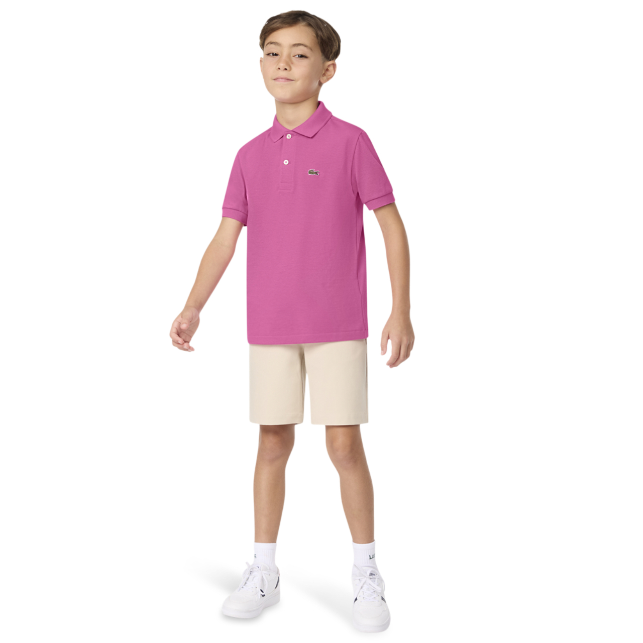 Lacoste Petit Pique Icon Polo  Image 3 of 6. Tap to open photo gallery.